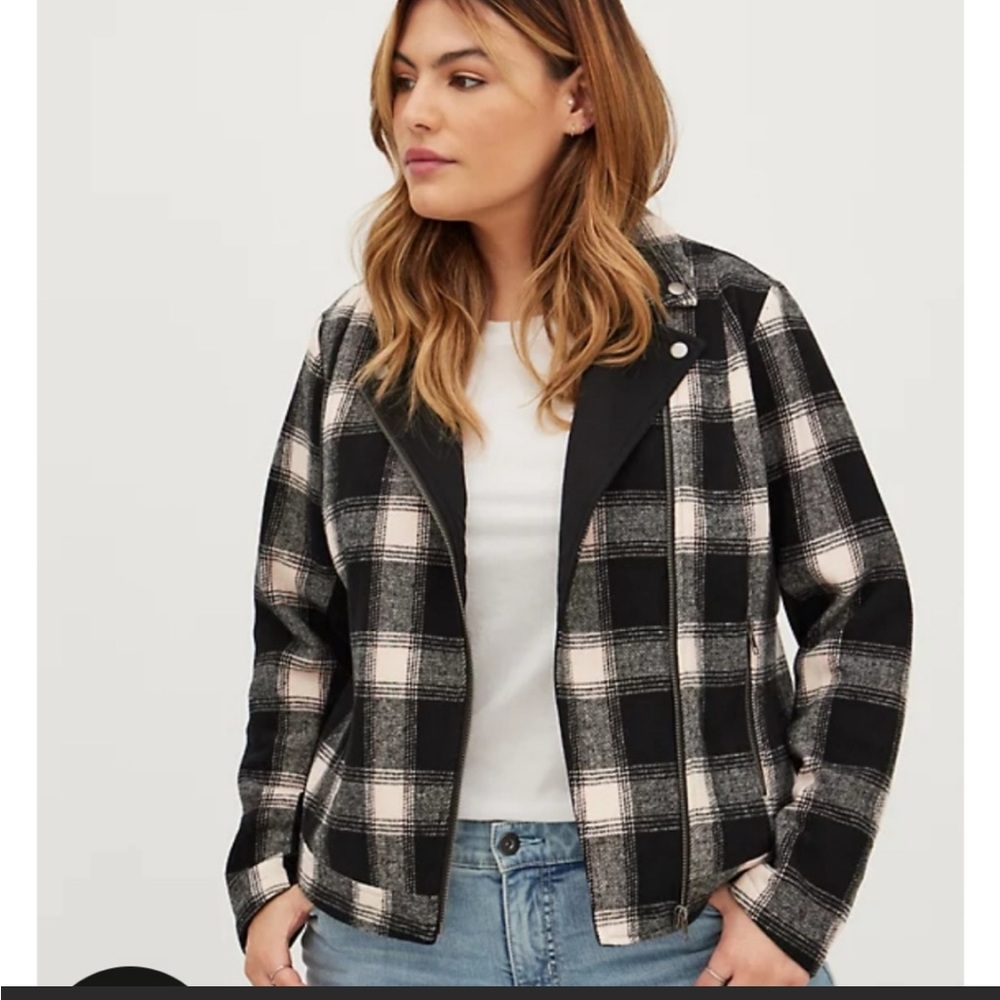 NWT Torrid Motto Jacket
